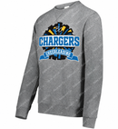 Adult Augusta Lincoln County Chargers Crewneck