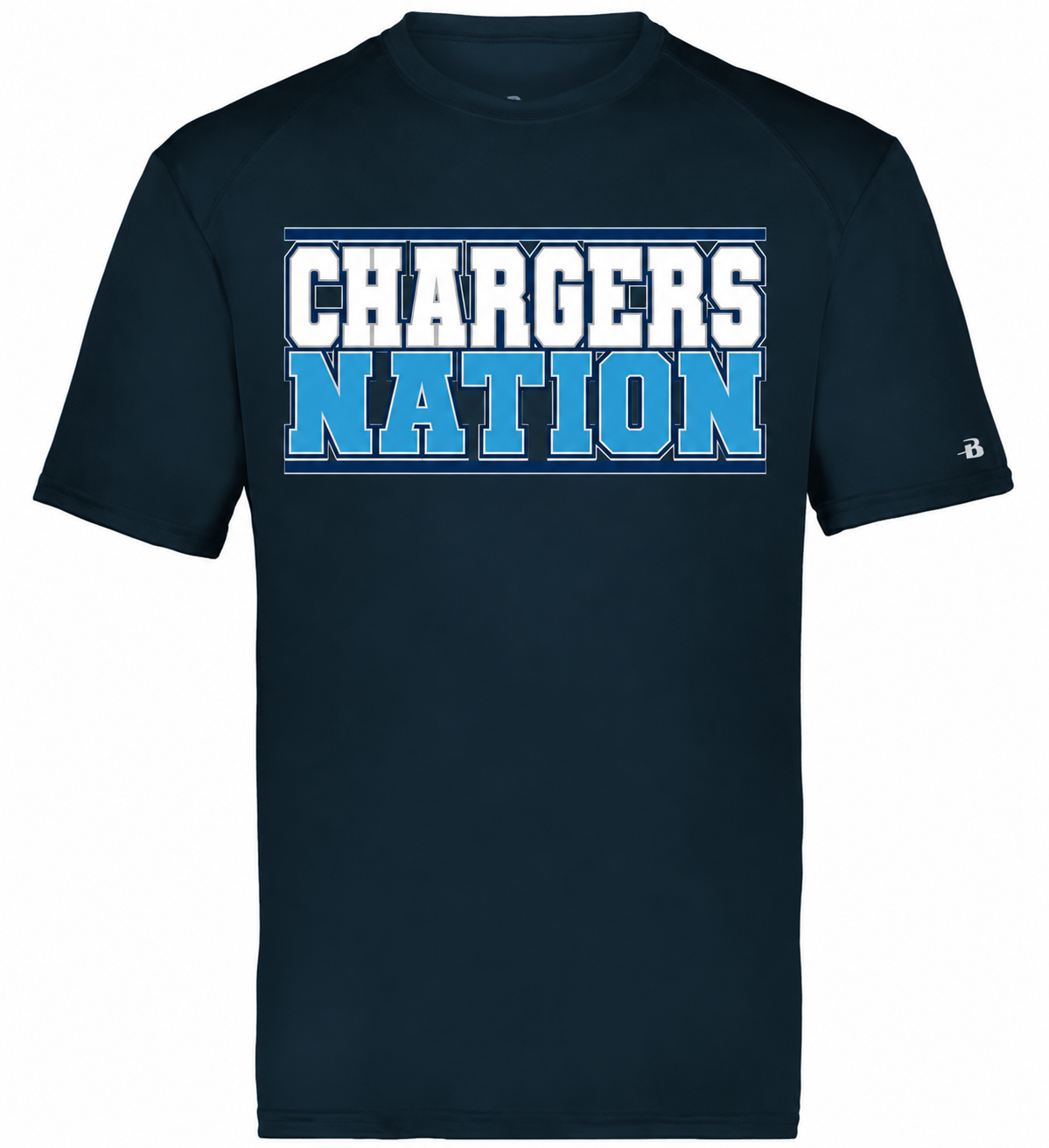 Lincoln County Chargers  B-Core Short Sleeve Tee