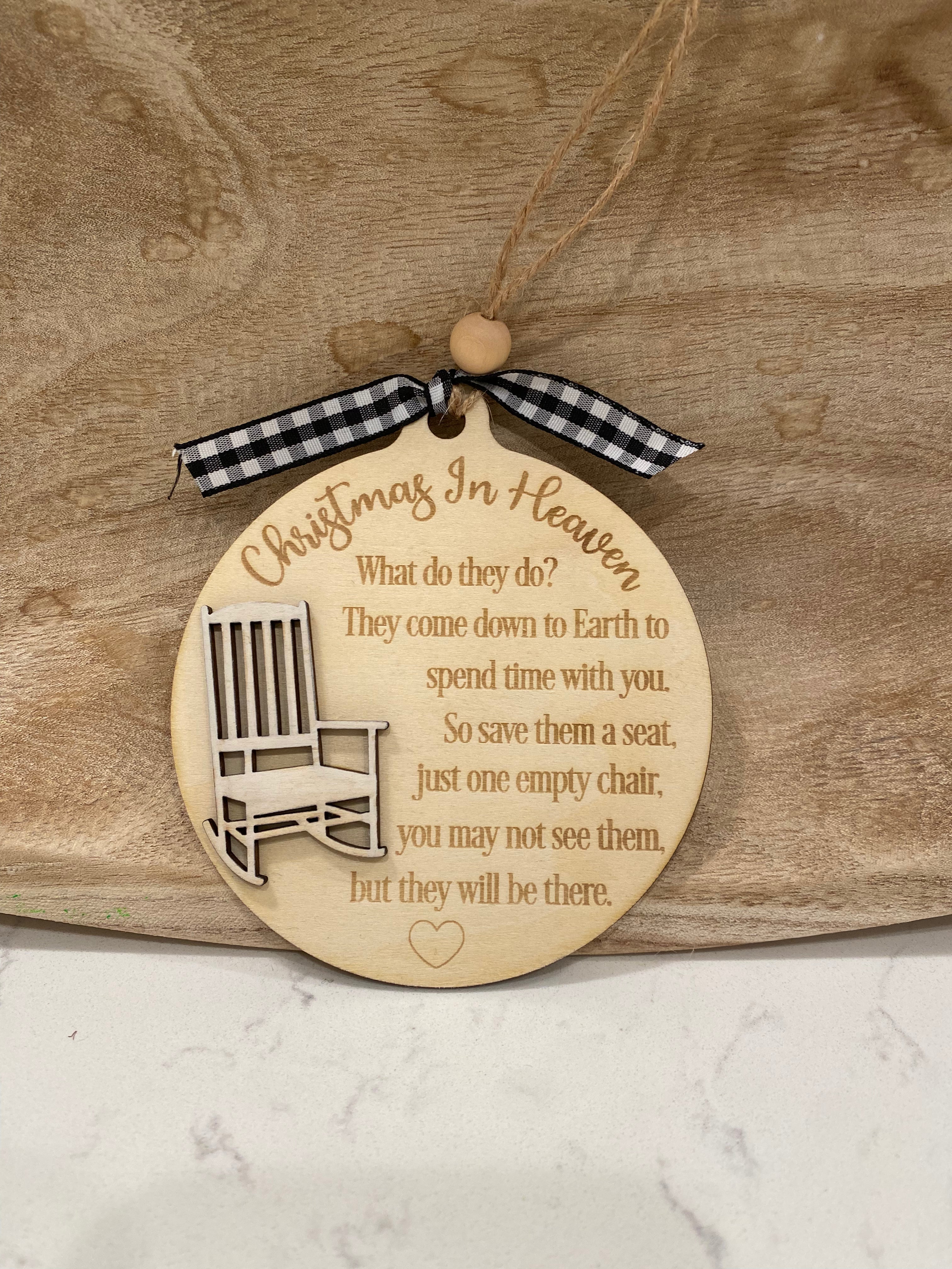 Christmas in Heaven Ornament