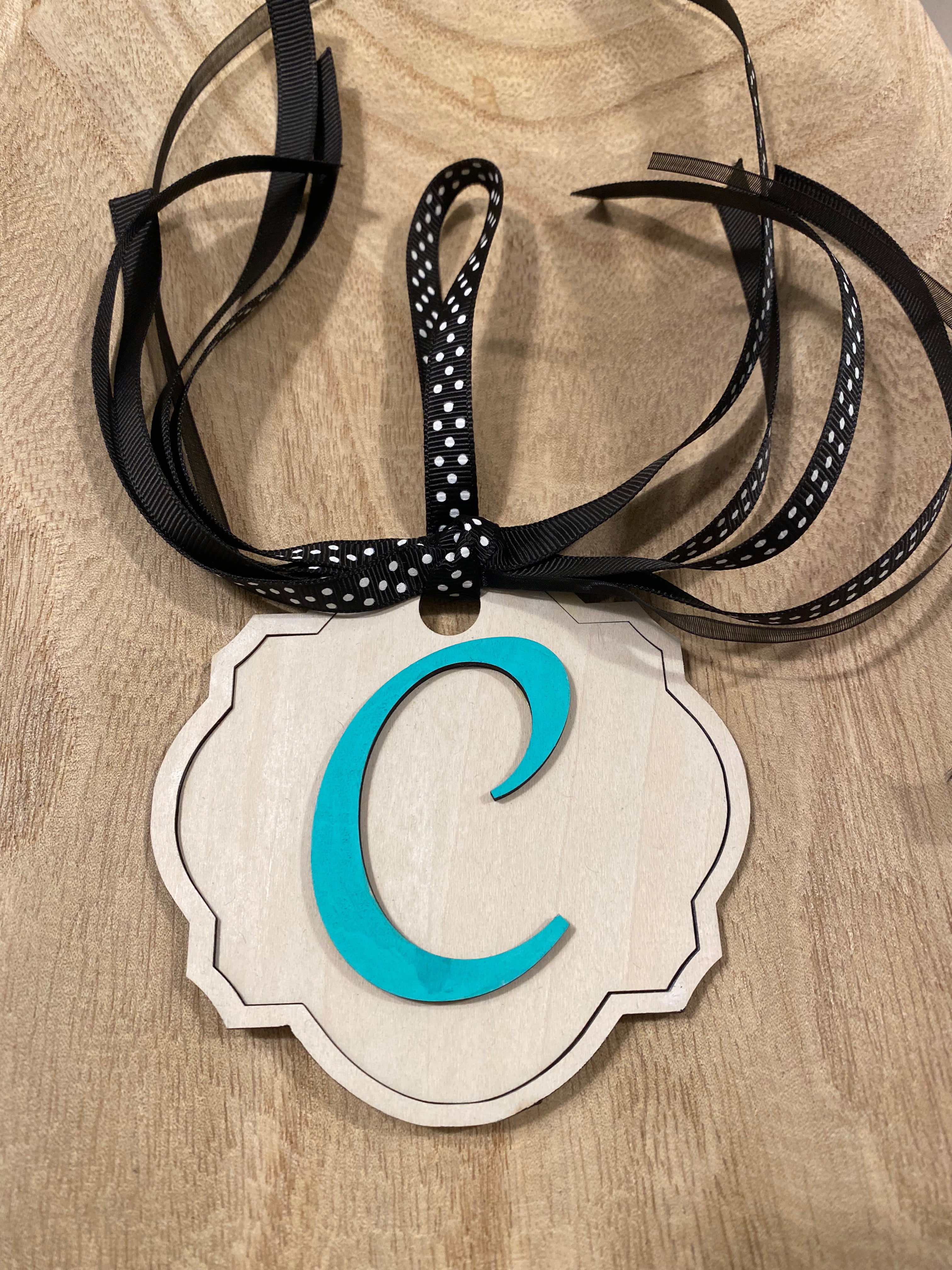 Initial Bag Tag