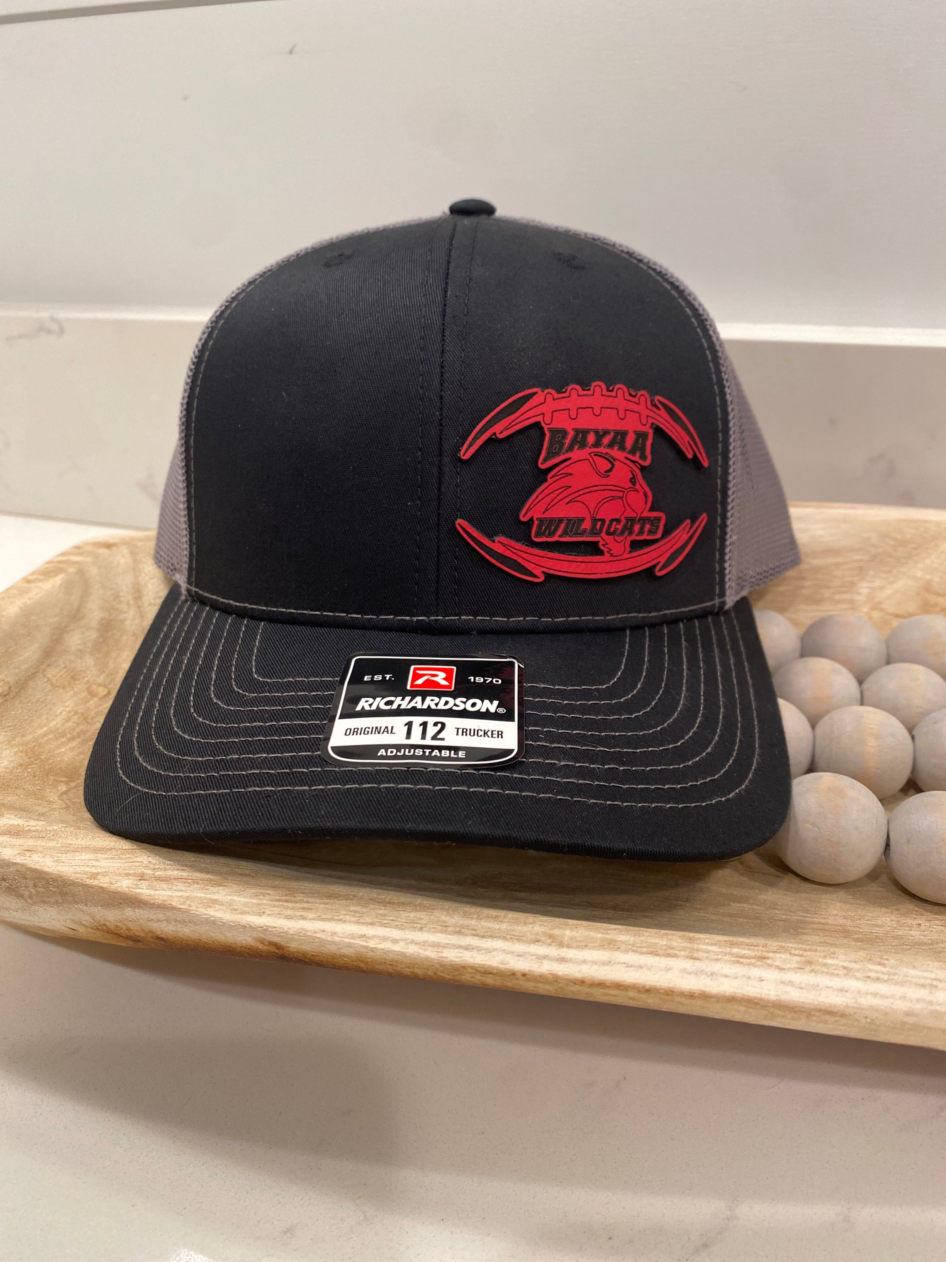 BAYAA WILDCATS PERSONALIZED HAT with LAST NAME & NUMBER