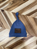 Custom Newborn Hat with Tie