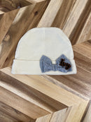 Newborn/Infant Rabbit Skins Hats w/ Bow