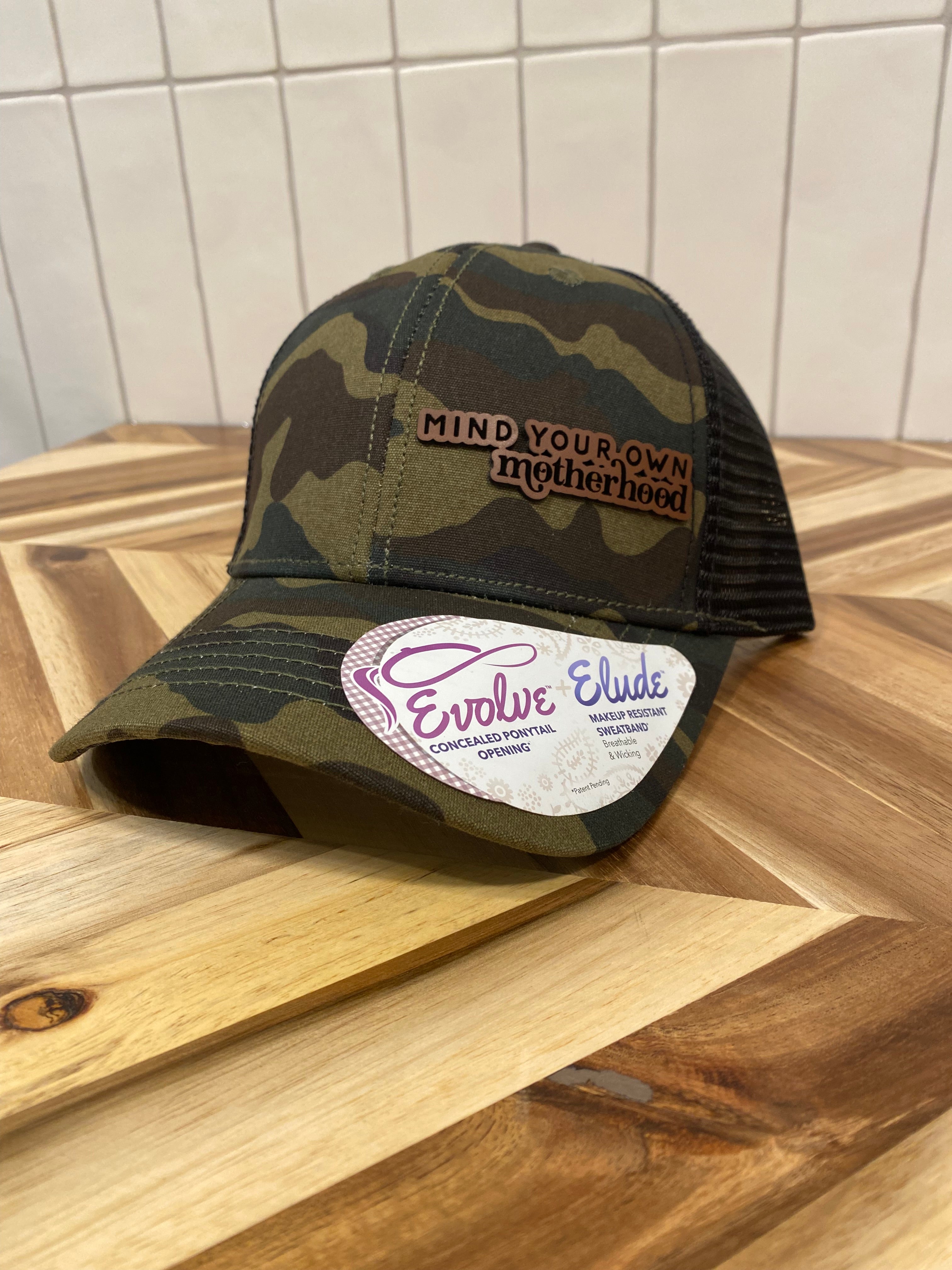 Mind Your Own Motherhood Camo Hat