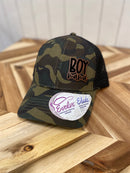 Boy Mama Camo Hat