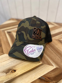 Boy Mama Camo Hat