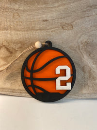 Custom Basketball Ornament