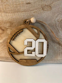 Custom Team Ornaments for any Sport