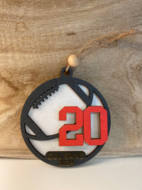 Custom Team Ornaments for any Sport