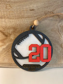 Custom Football Ornament