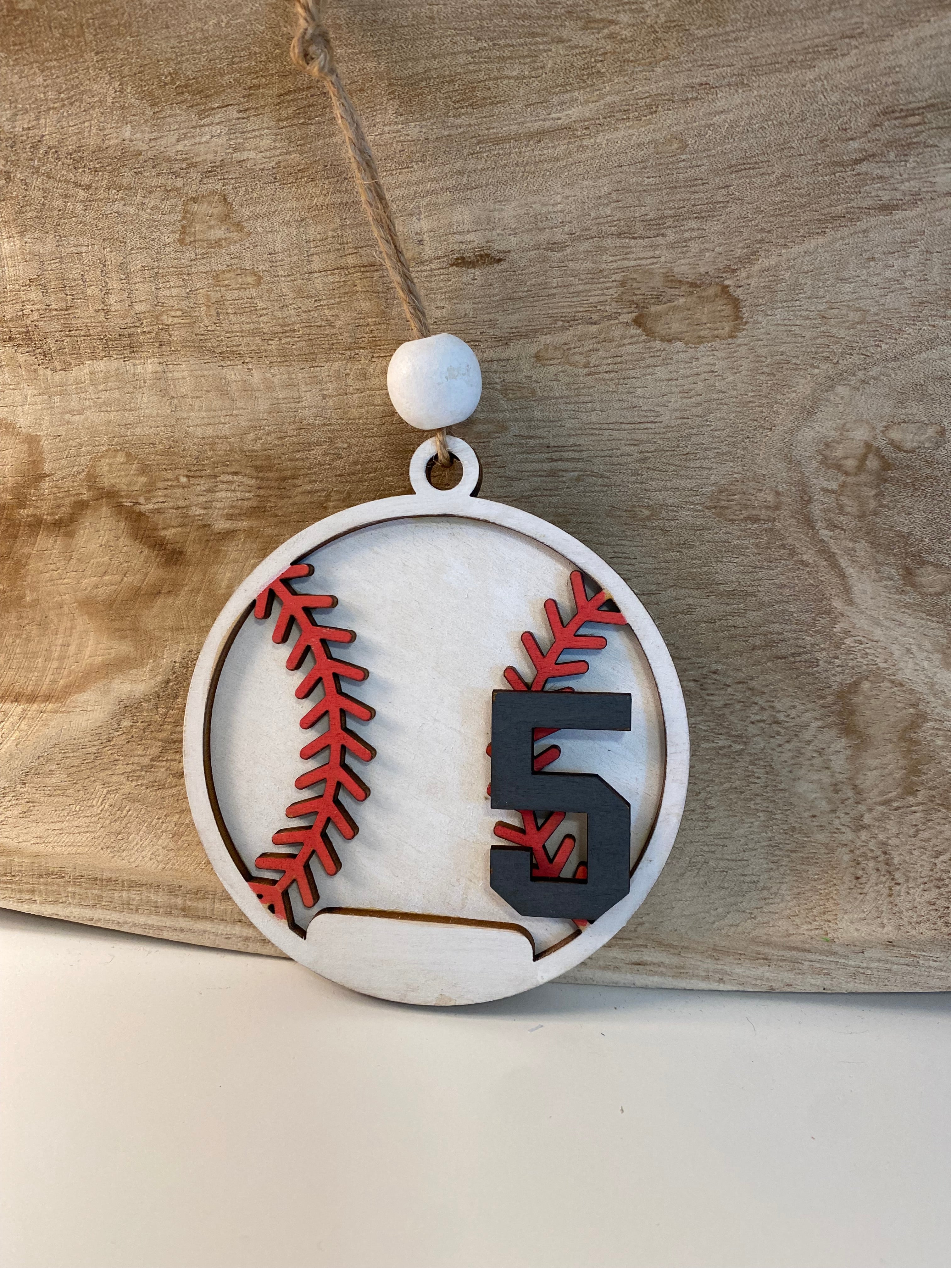 Custom Team Ornaments for any Sport