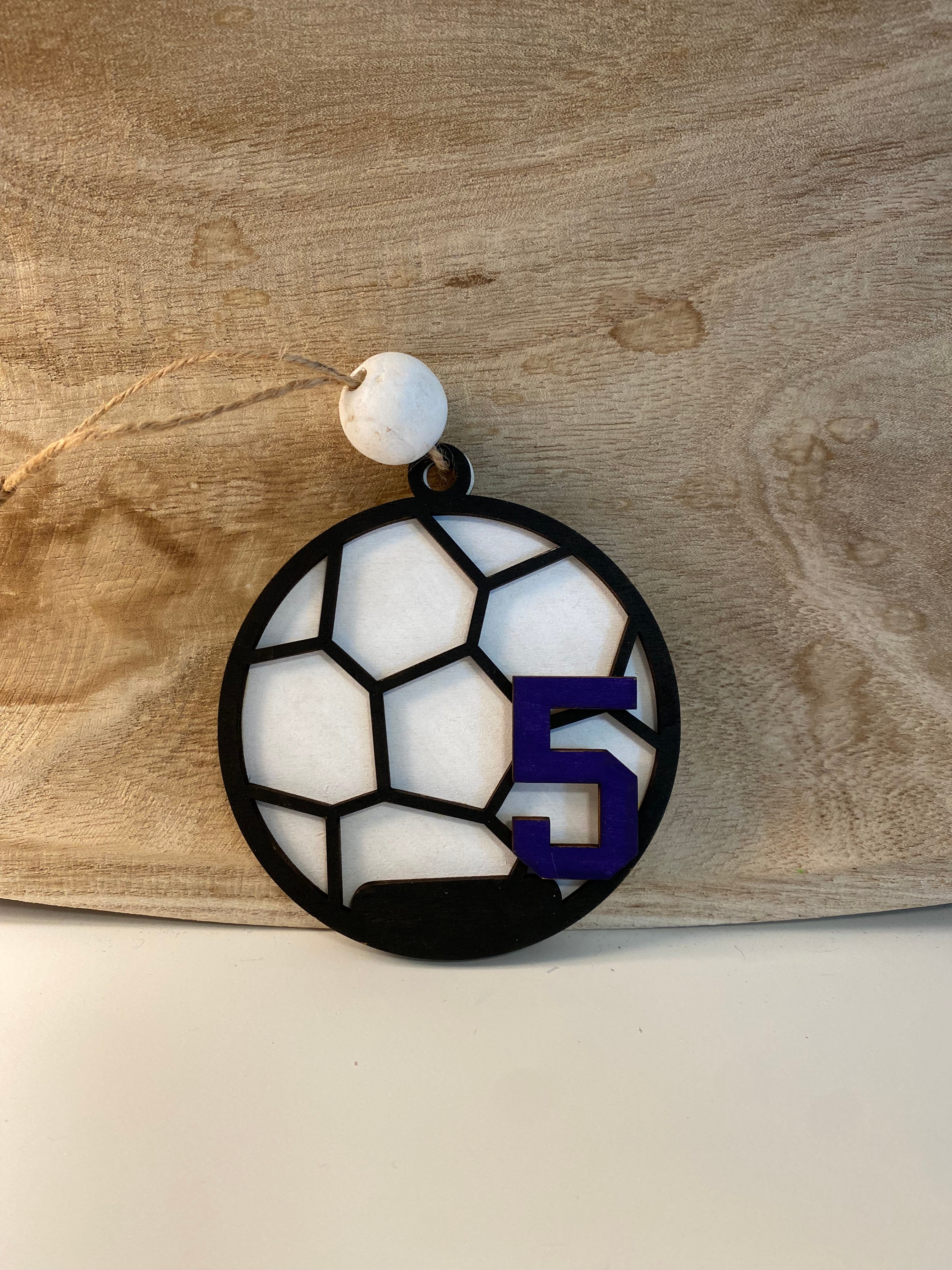 Custom Soccer Ornament
