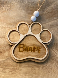 Custom Dog Ornament