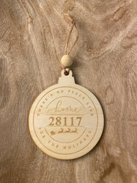 There is No Place Like Home for the Holidays Ornament
