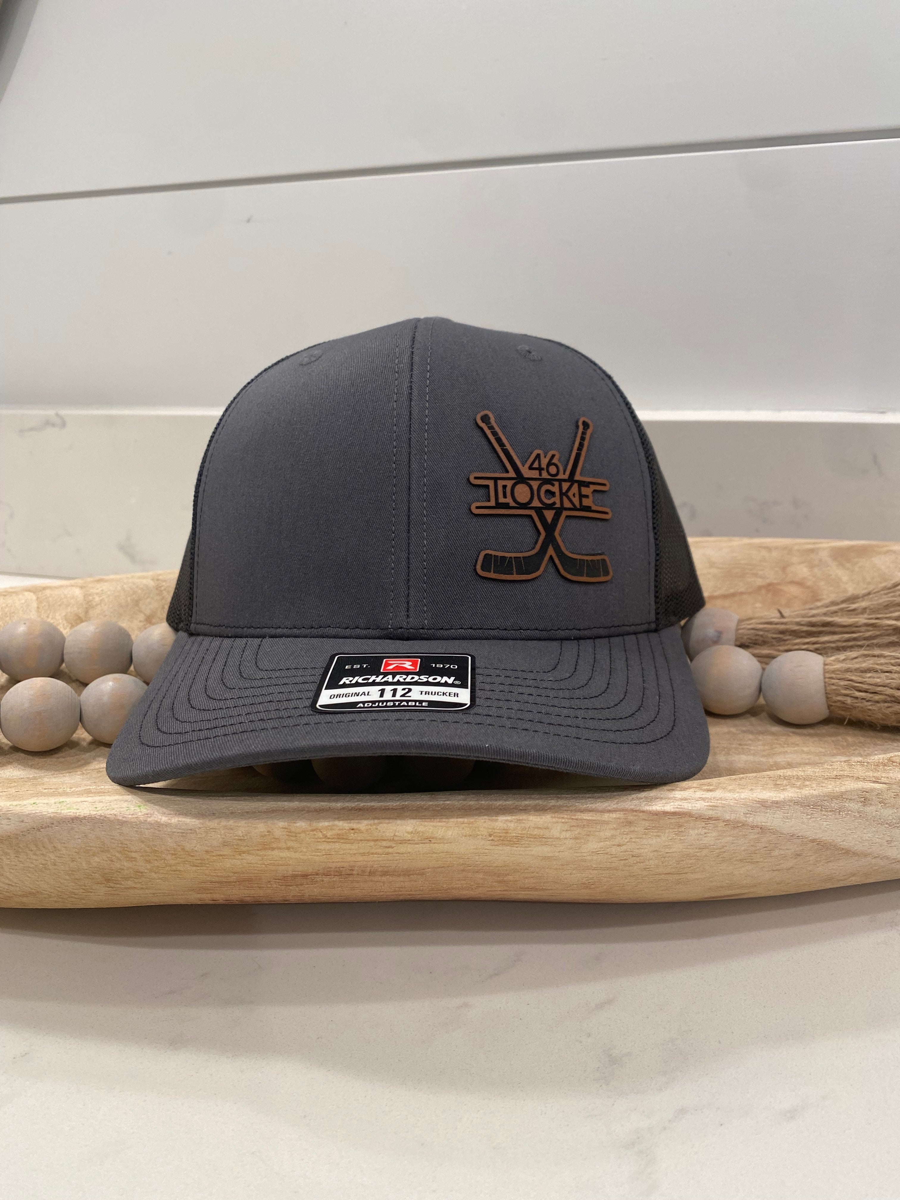 Custom Hockey Sticks Personalized Hat