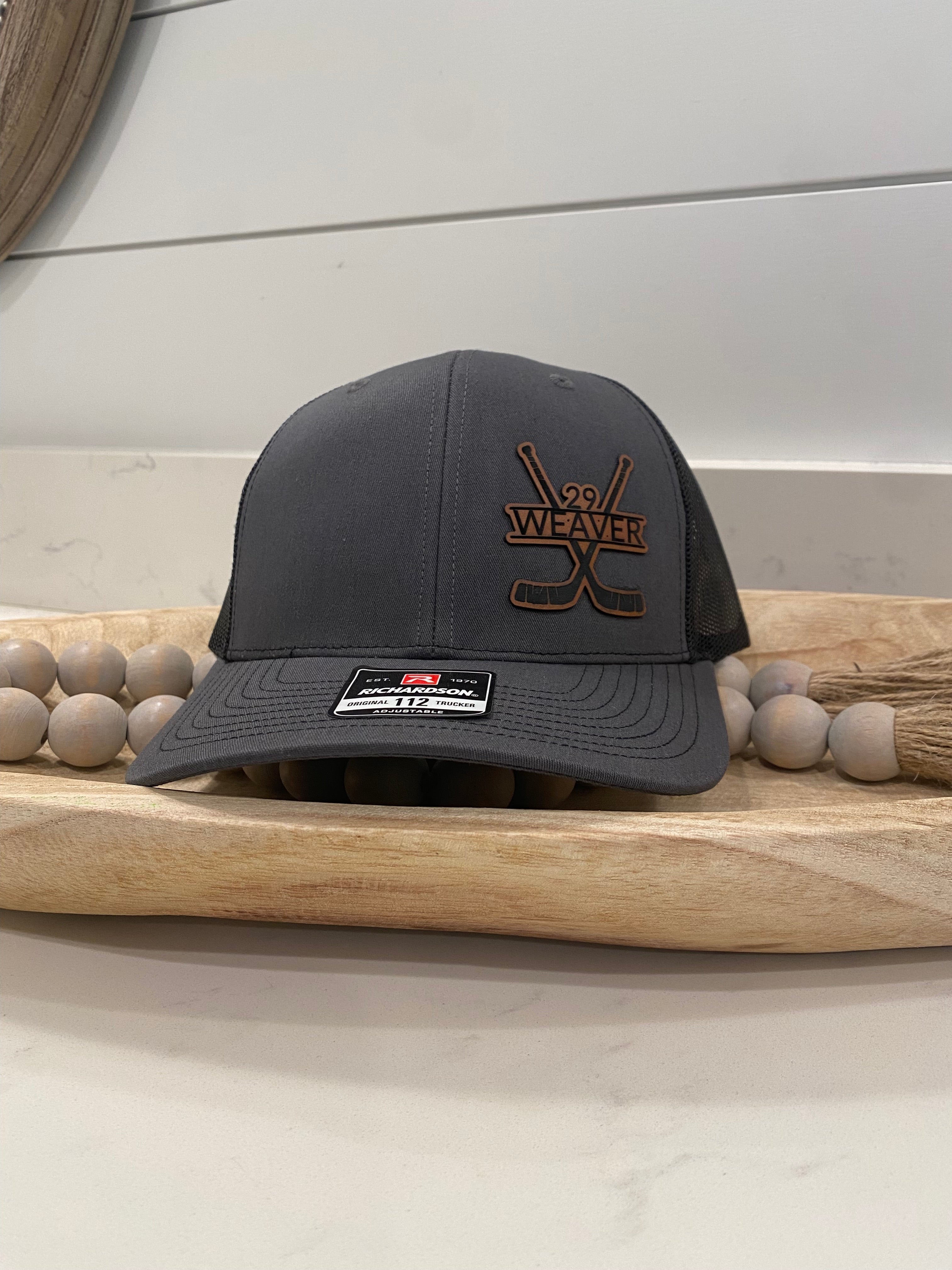 Custom Hockey Sticks Personalized Hat