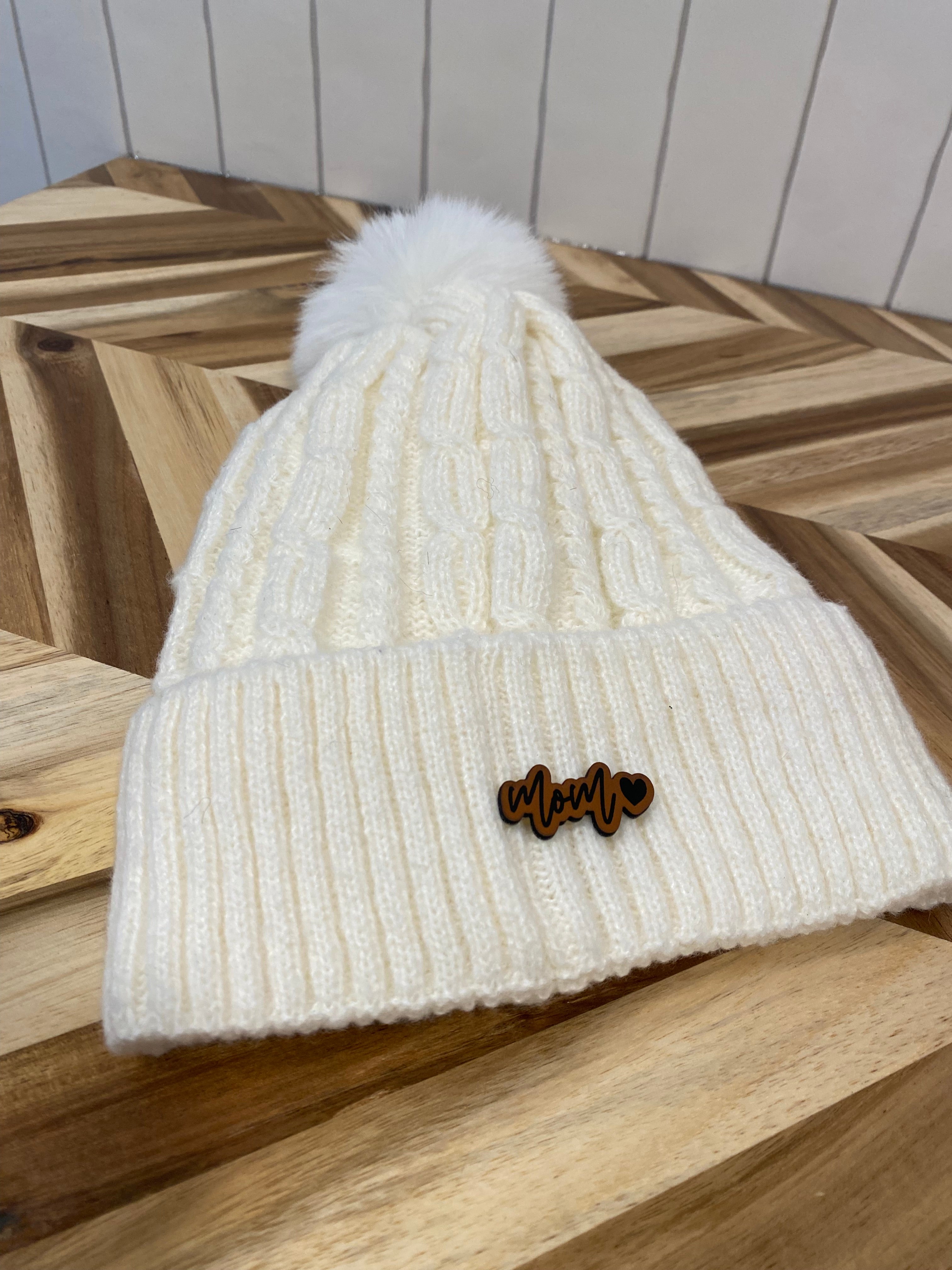Mom With Small Heart Hat