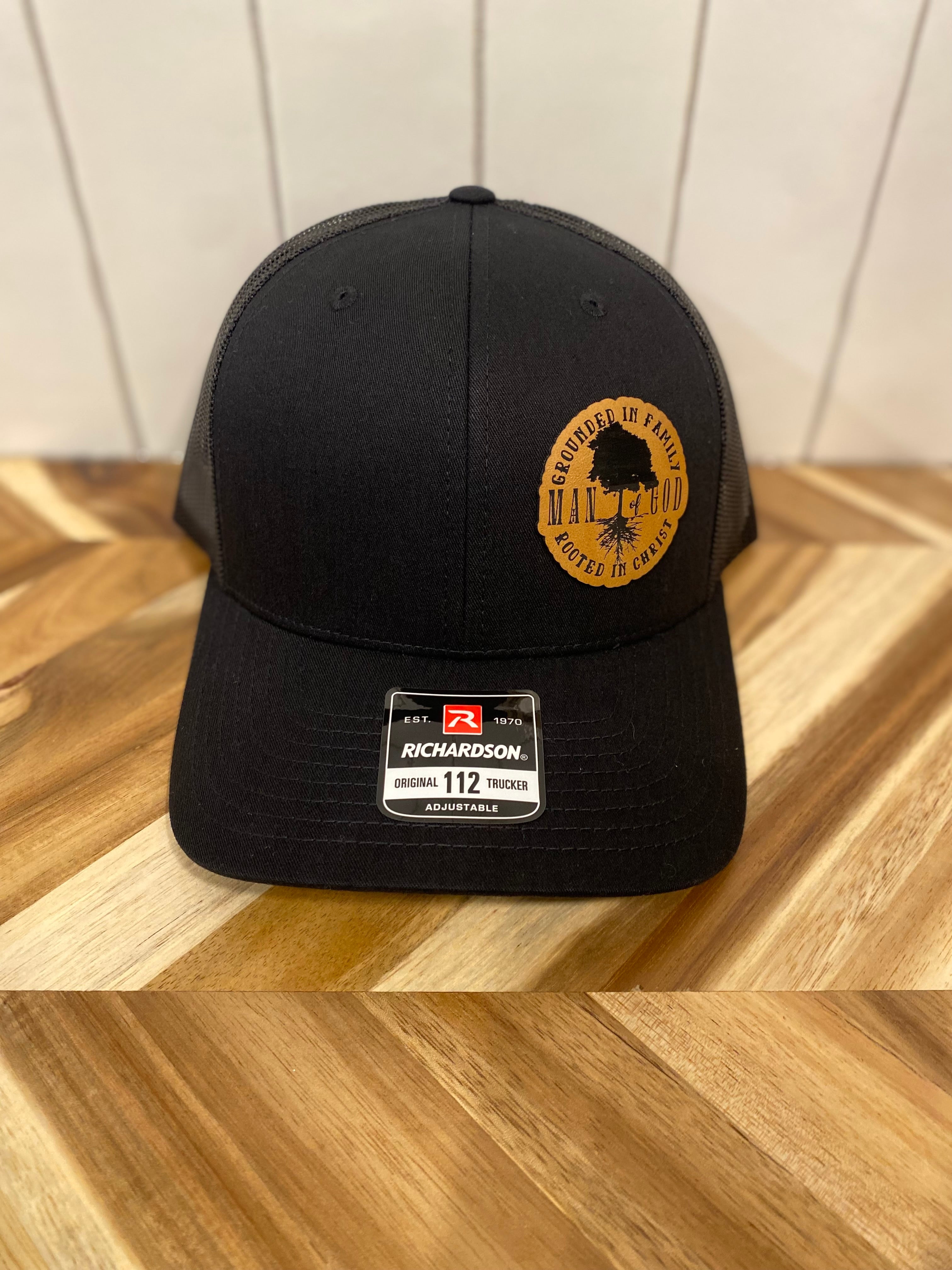 Grounded in Family, Man of God, Rooted in Christ Hat