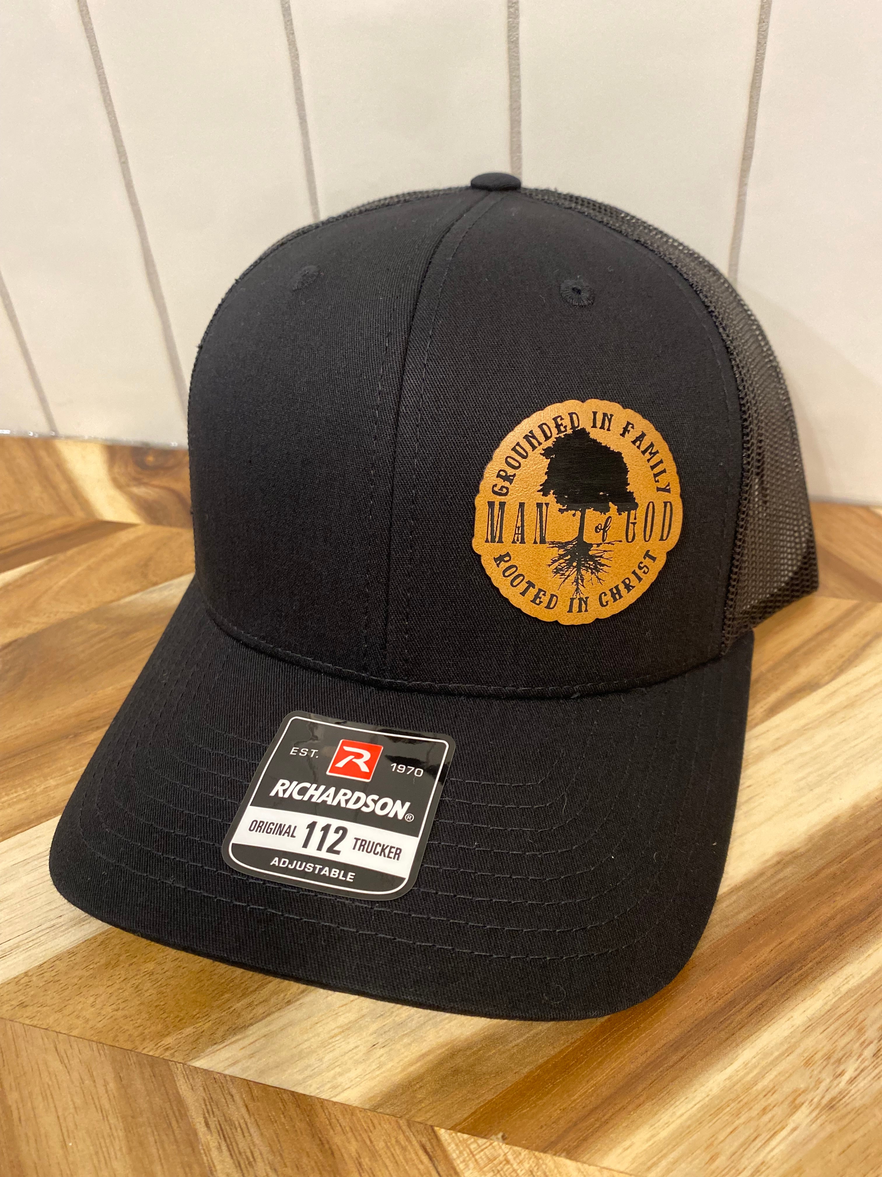 Grounded in Family, Man of God, Rooted in Christ Hat