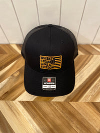 Whiskey, Steak, Guns & Freedom Hat