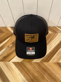 Whiskey, Steak, Guns & Freedom Hat