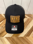 Motorcross Checkered Flag Dad Hat