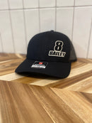 Custom Classic Motocross Race Number and Name Hat