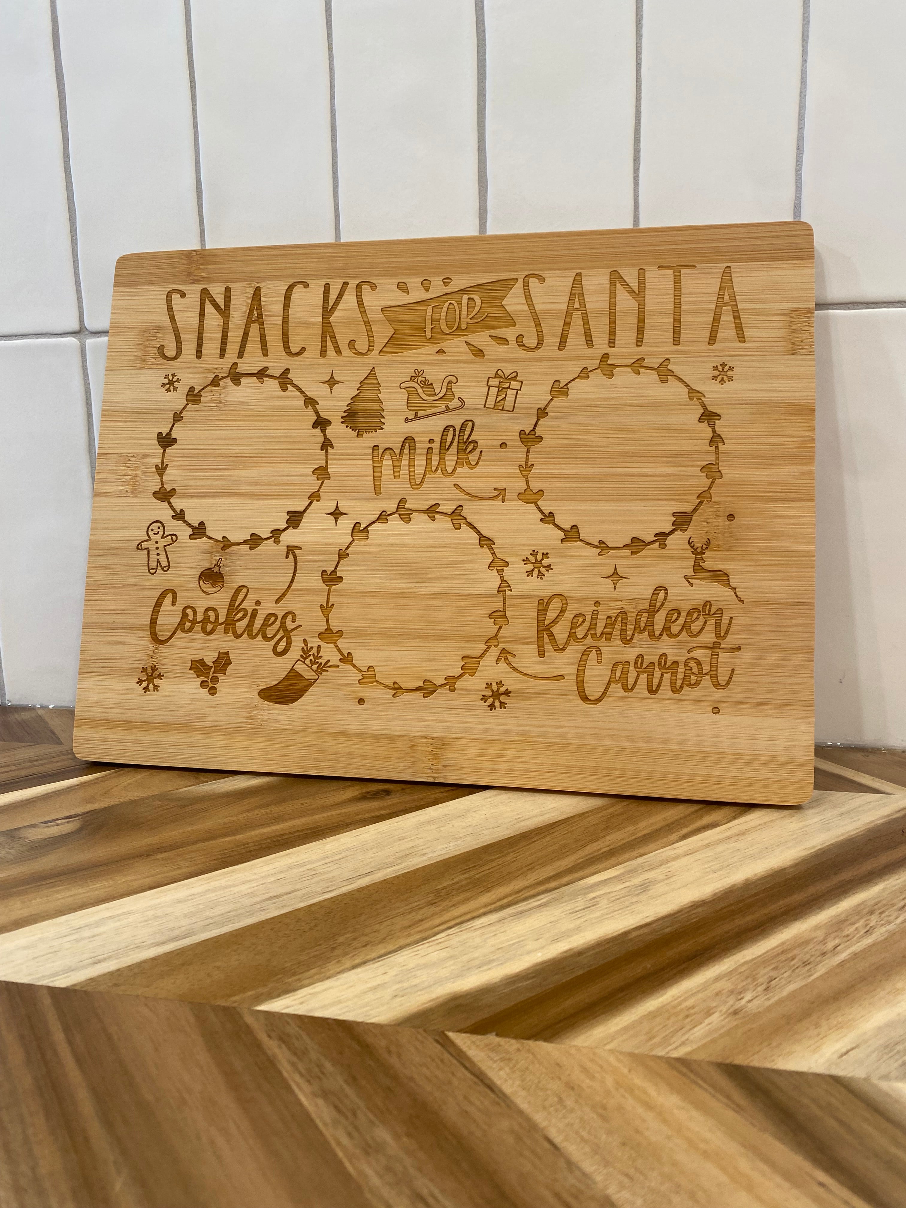 Custom Cookies for Santa Tray