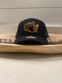 Buck with American Flag Hat