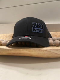 Custom Classic Motocross Race Number and Name Hat