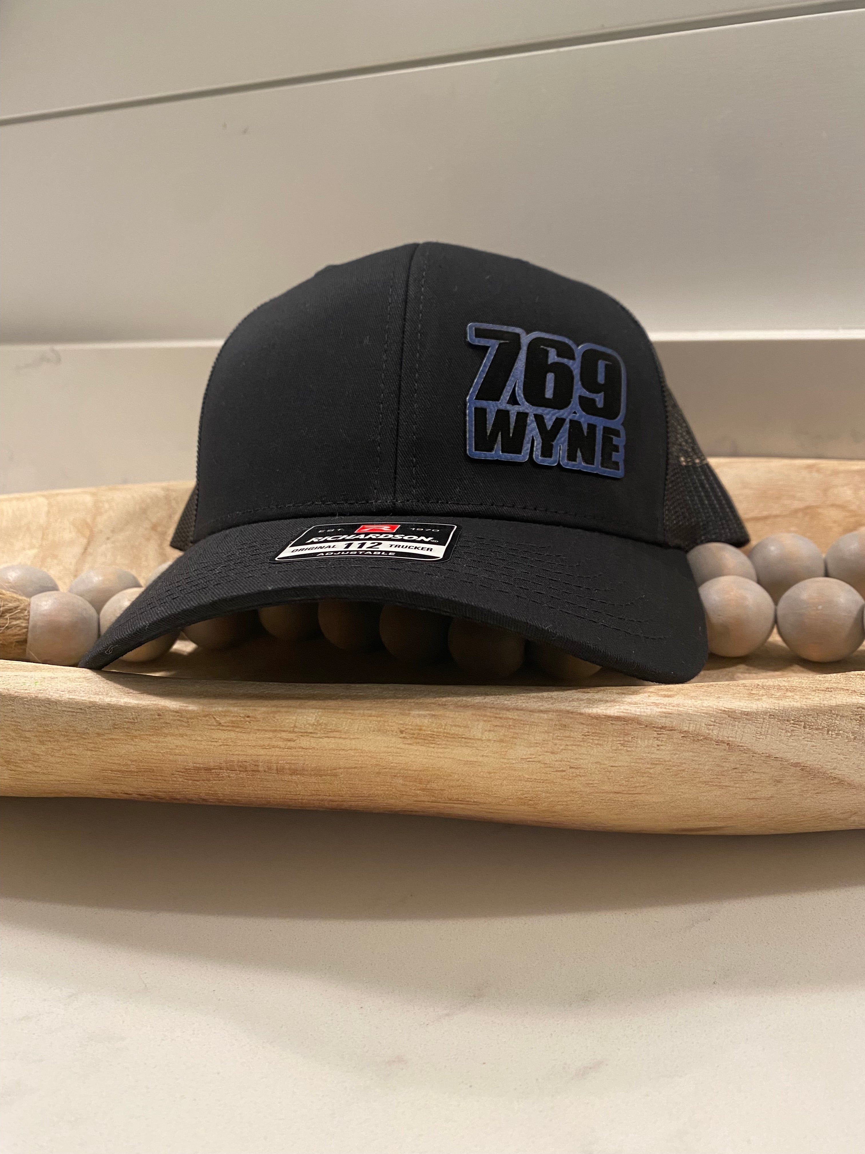 Custom Classic Motocross Race Number and Name Hat