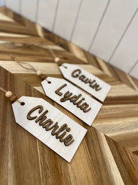 Personalized Stocking Tags