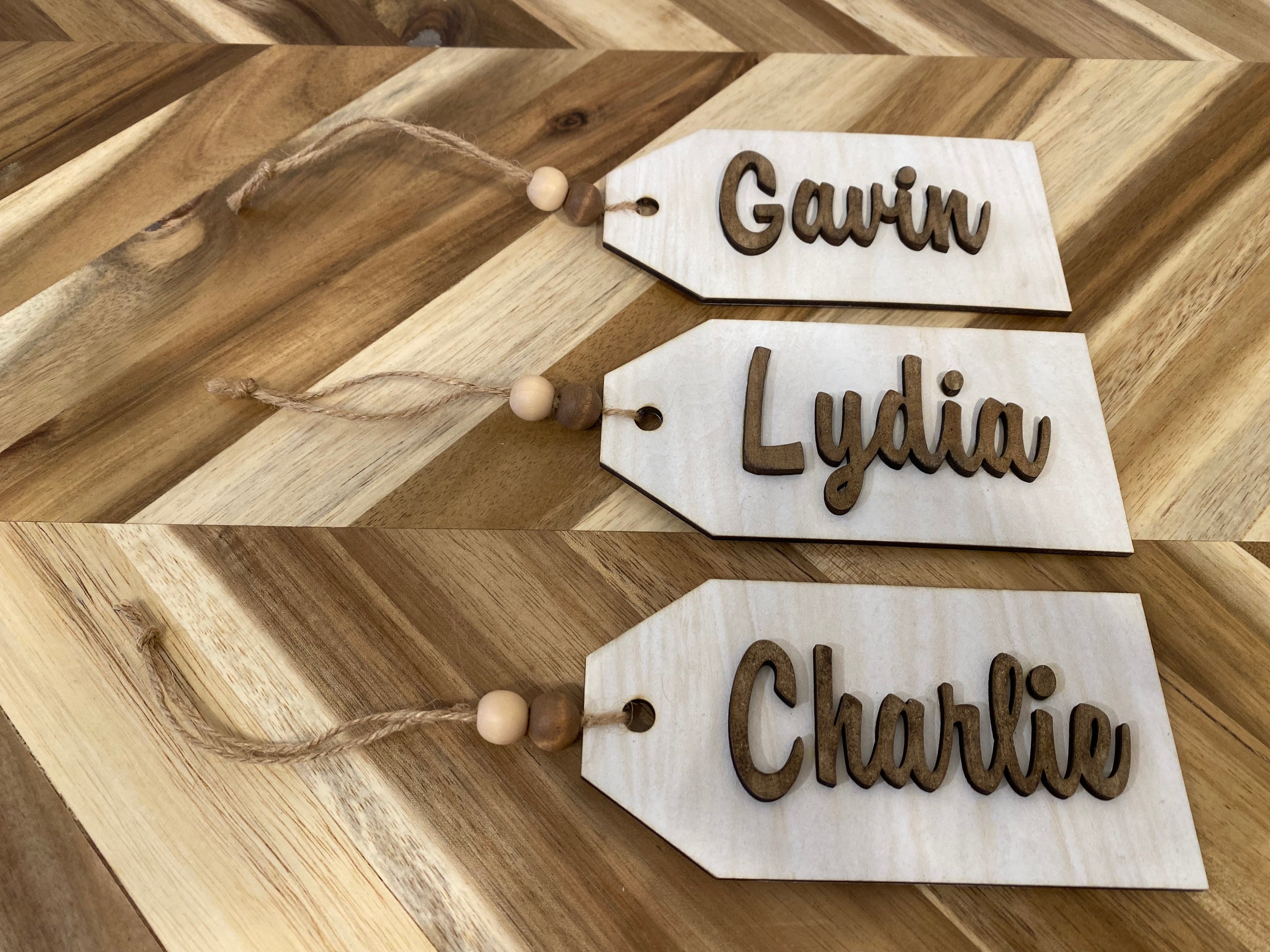 Personalized Stocking Tags