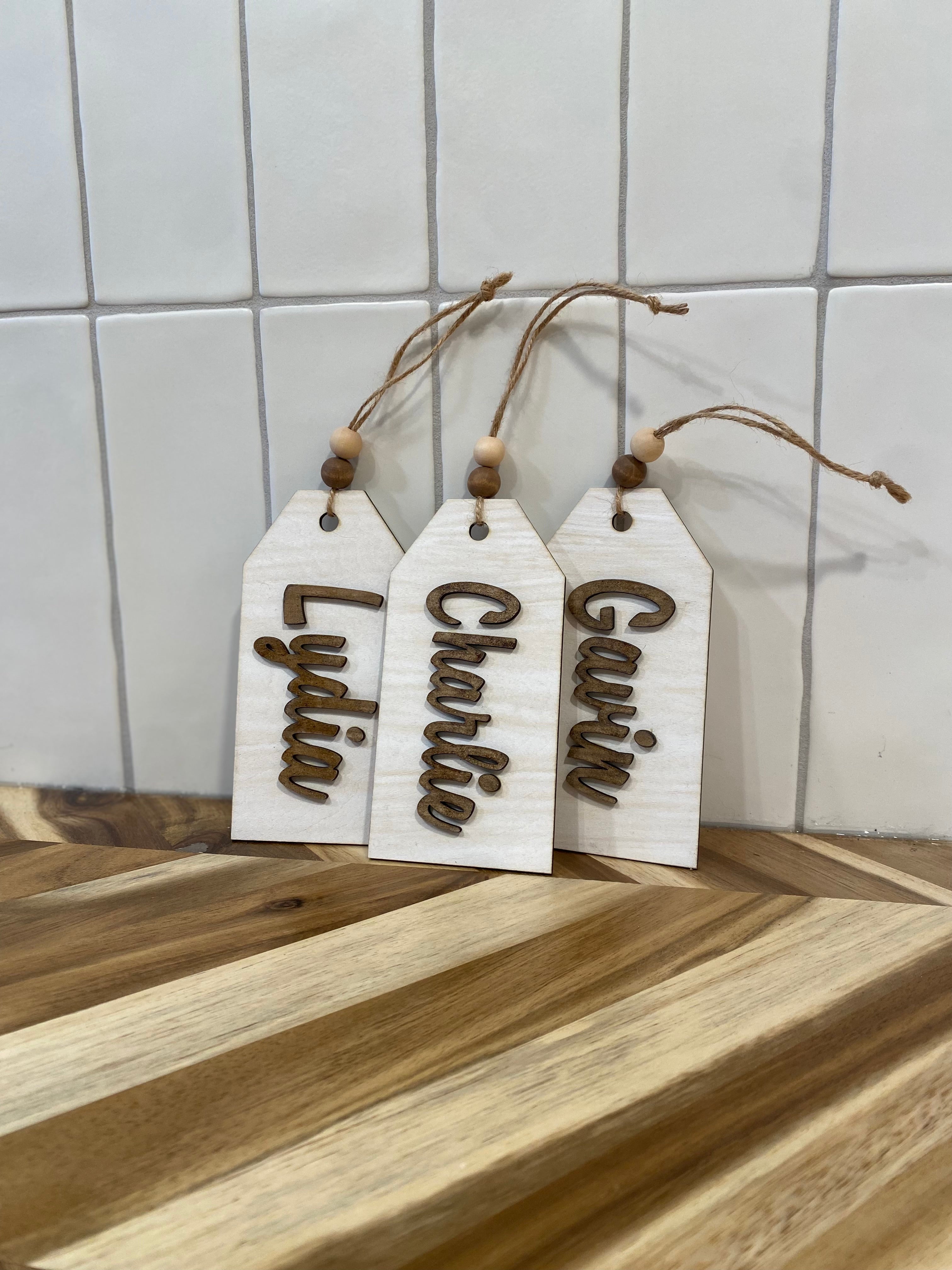 Personalized Stocking Tags
