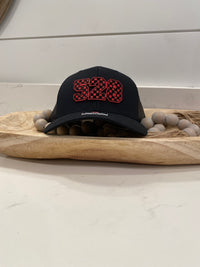 Custom Checkered Number Motocross Hat