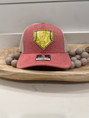 Custom Home Plate Softball Hat