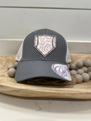 Custom Home Plate Baseball Hat