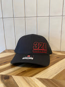 Custom Classic Motocross Race Number and Name Hat