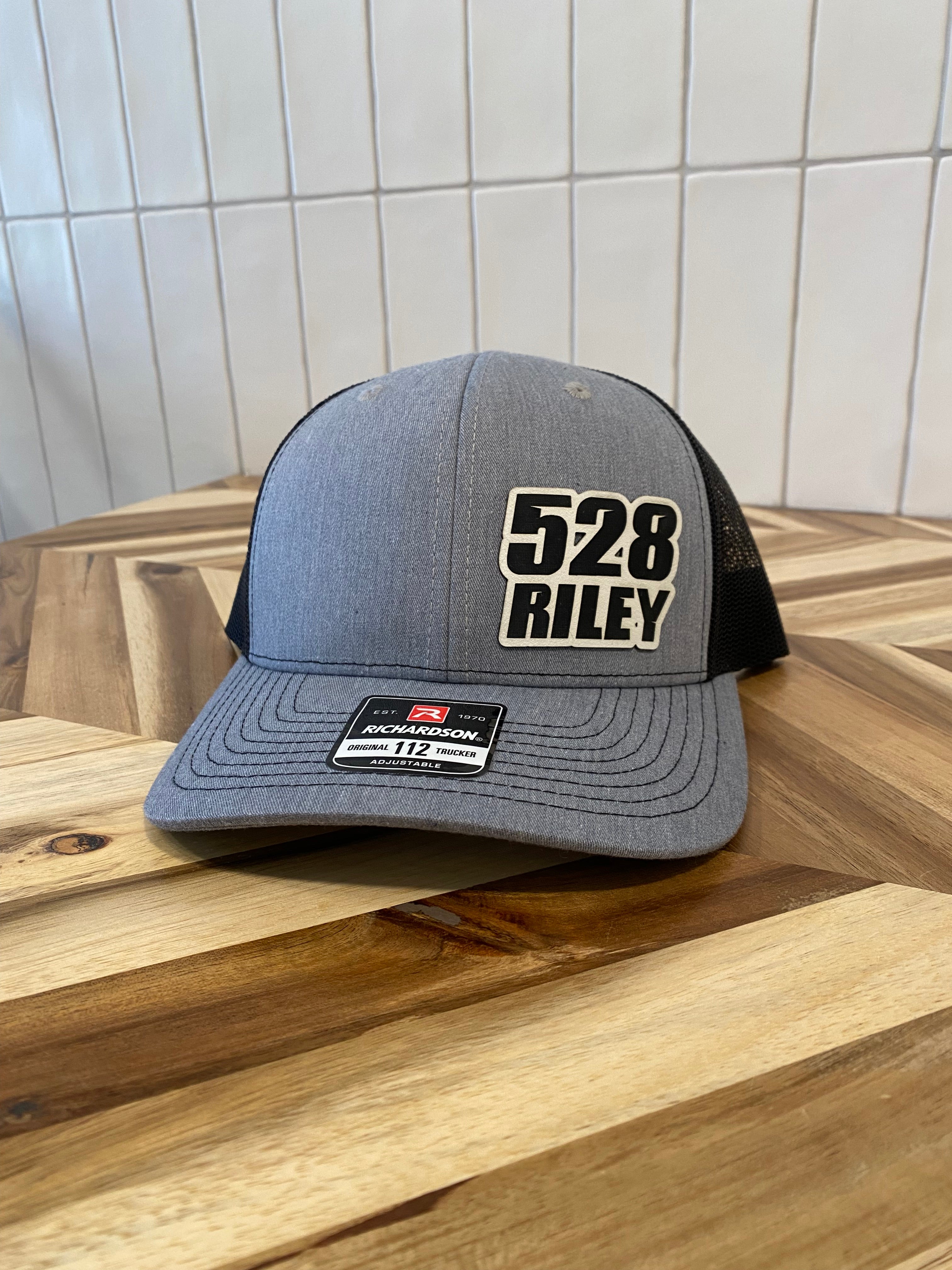 Custom Classic Motocross Race Number and Name Hat