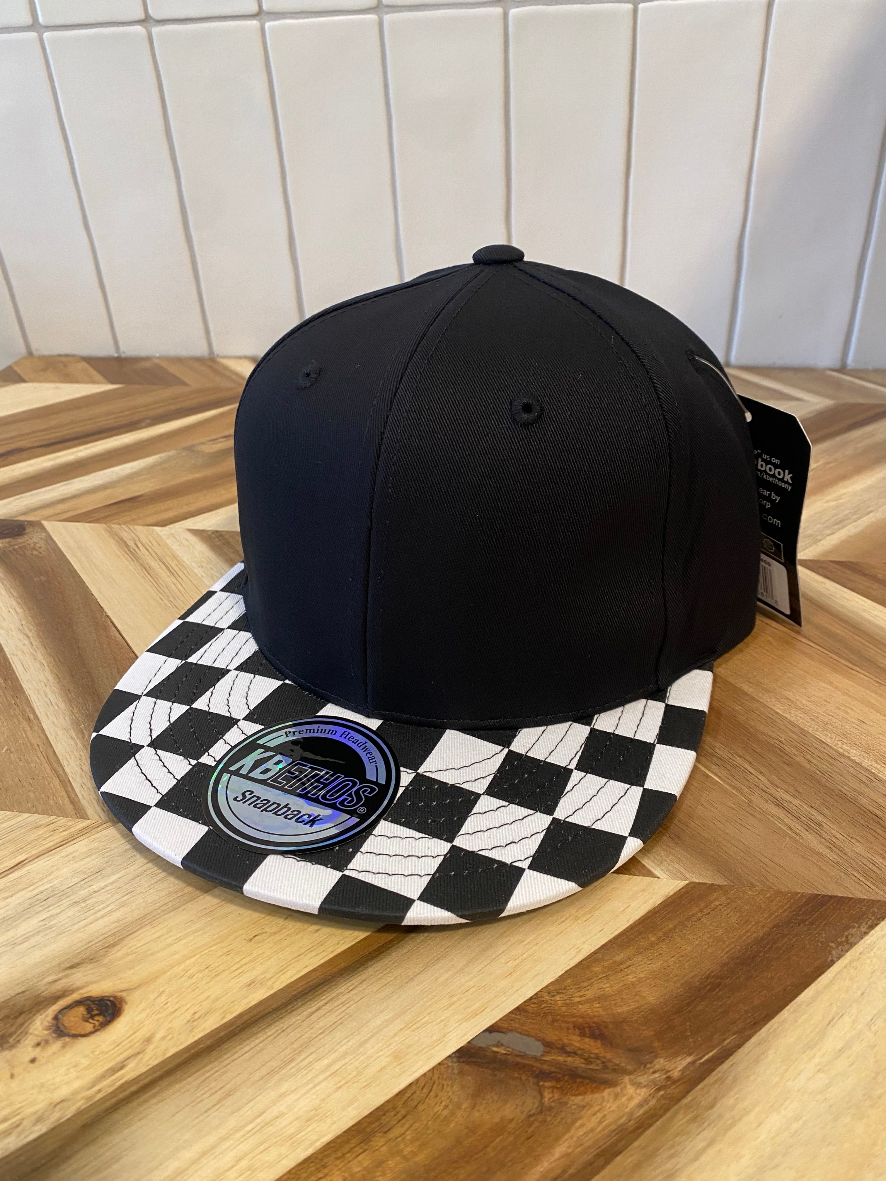 Checkered Brim Custom MX Hat