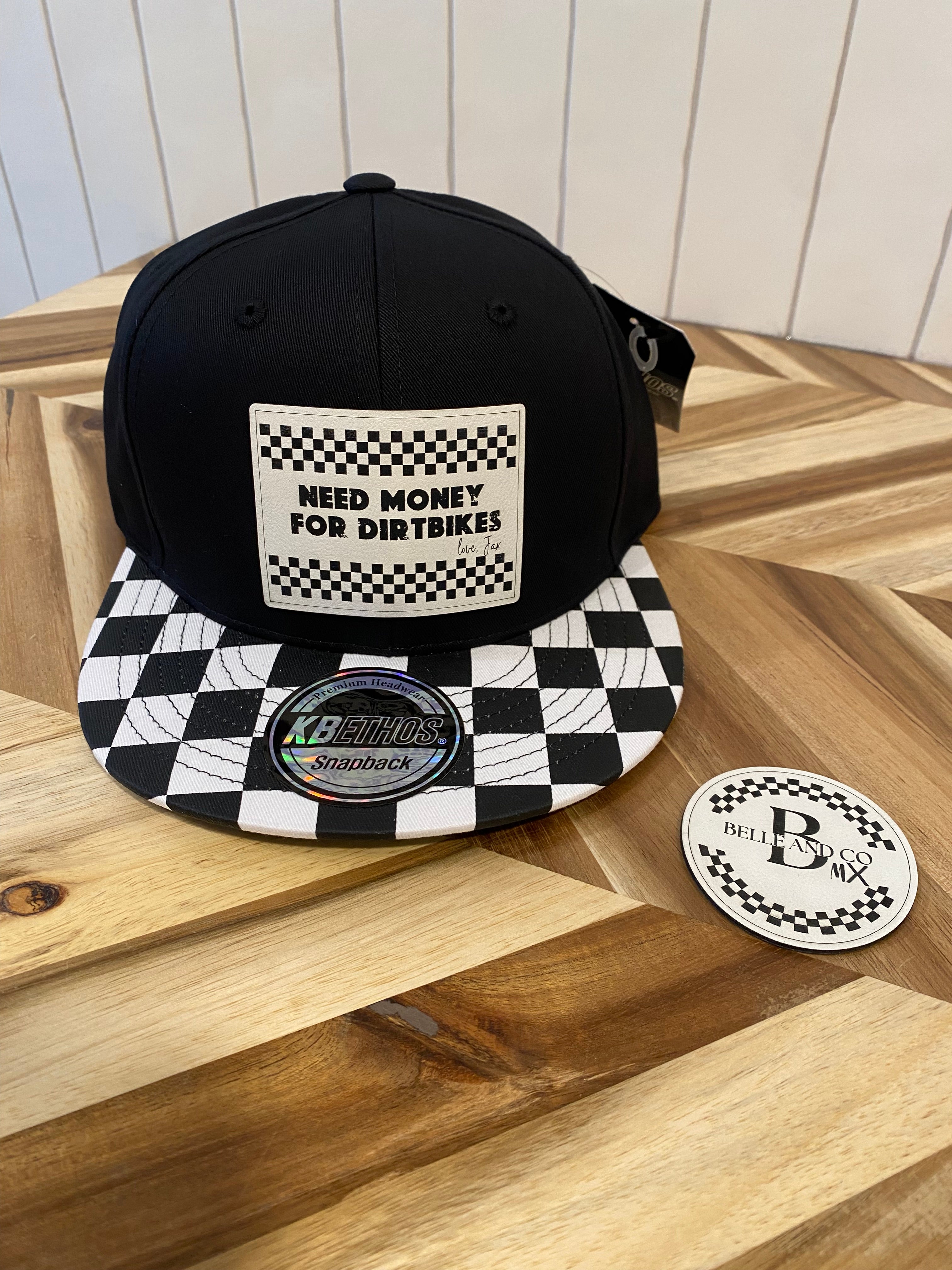 NEED MONEY FOR MY DIRTBIKE Personalized Hat