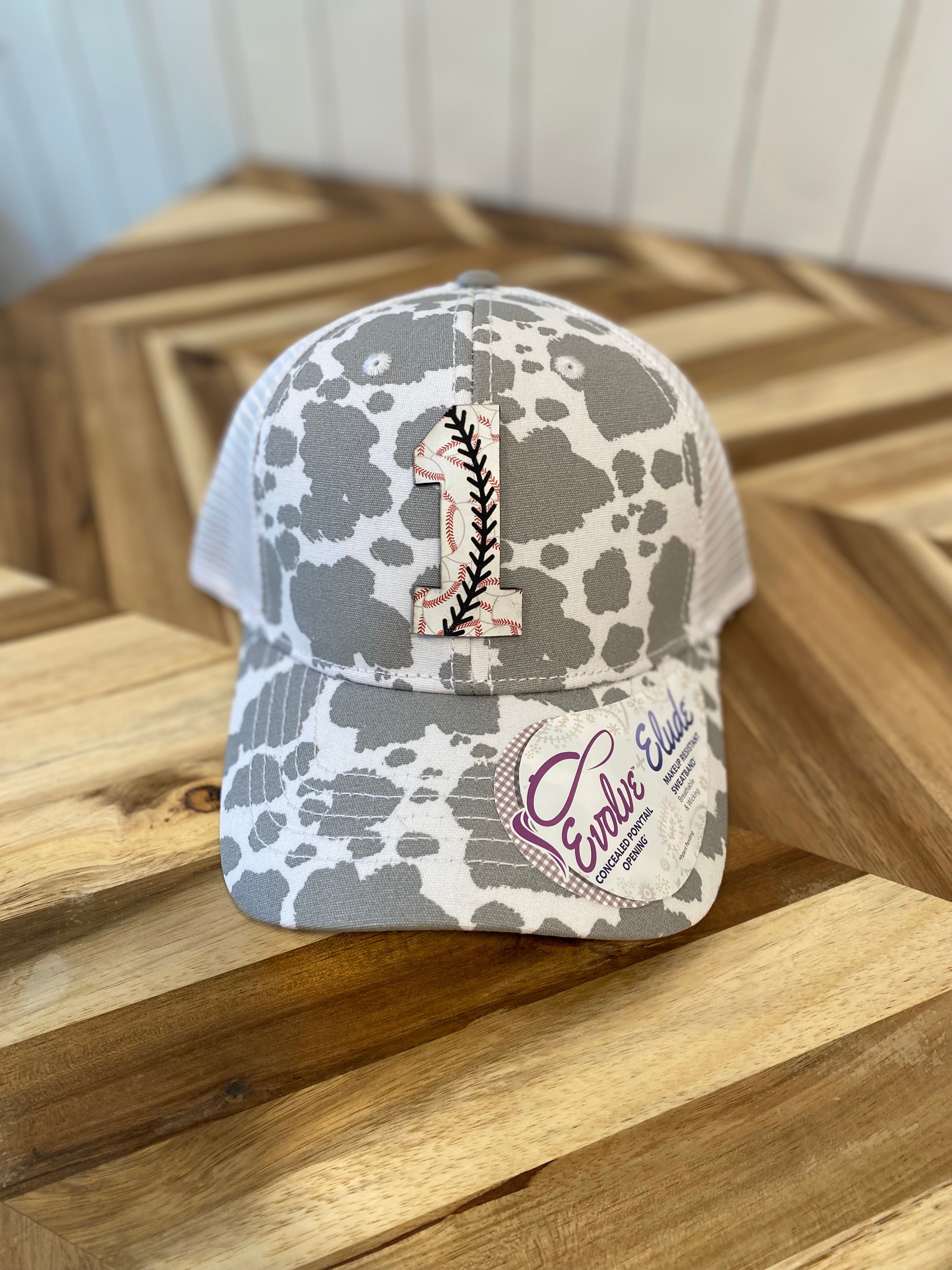Custom BASEBALL Printed Leather w/NUMBER