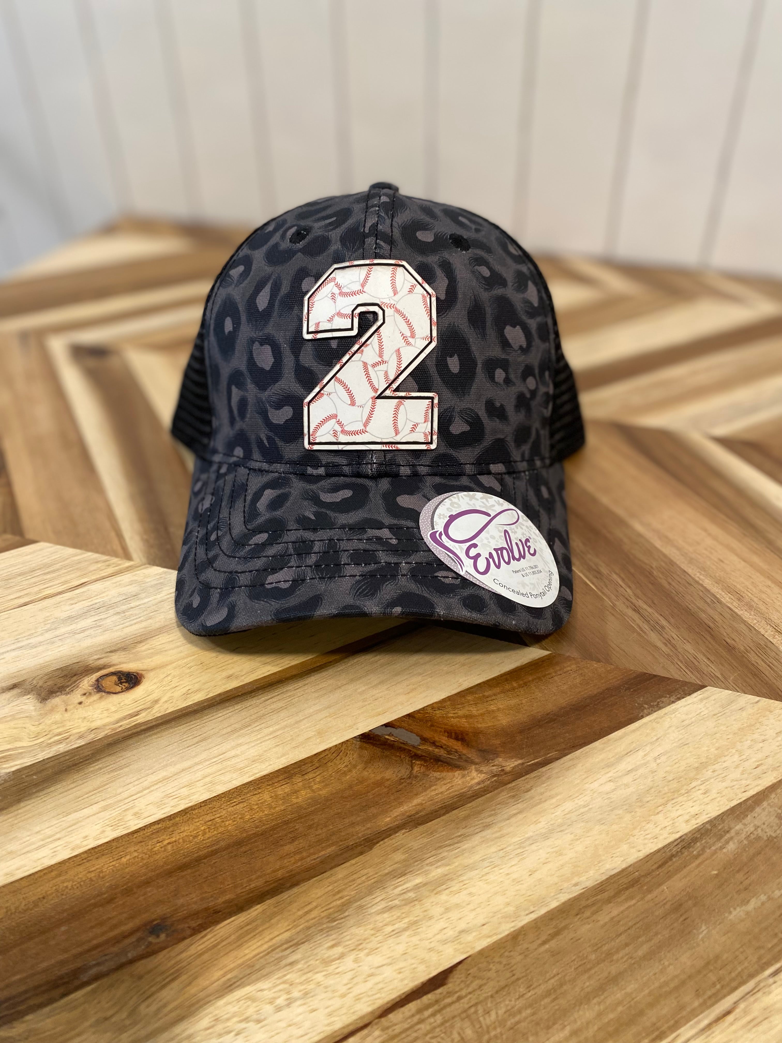 Custom BASEBALL Printed Leather w/NUMBER