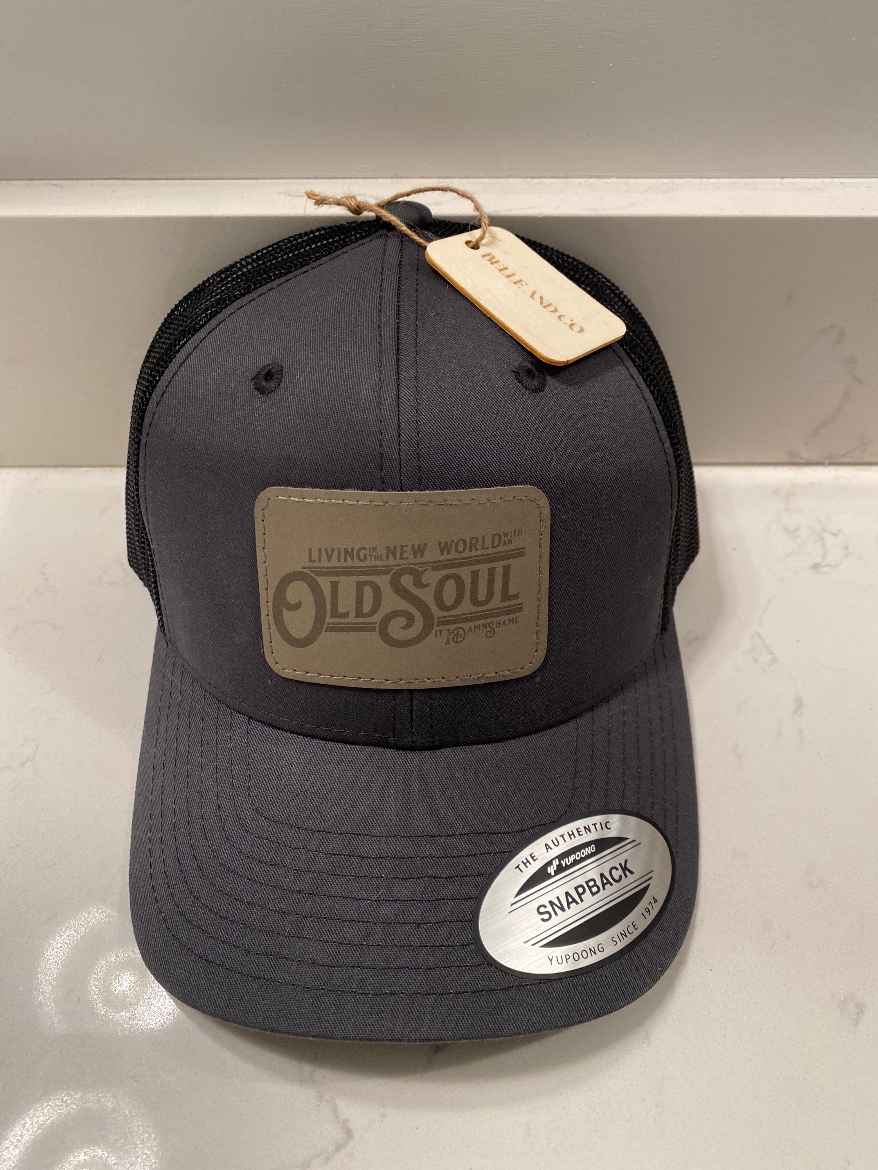 Living With An Old Soul Mens Hat