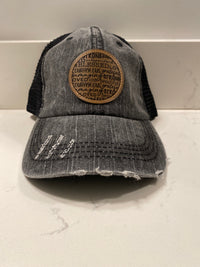 Inspirational Words Hat