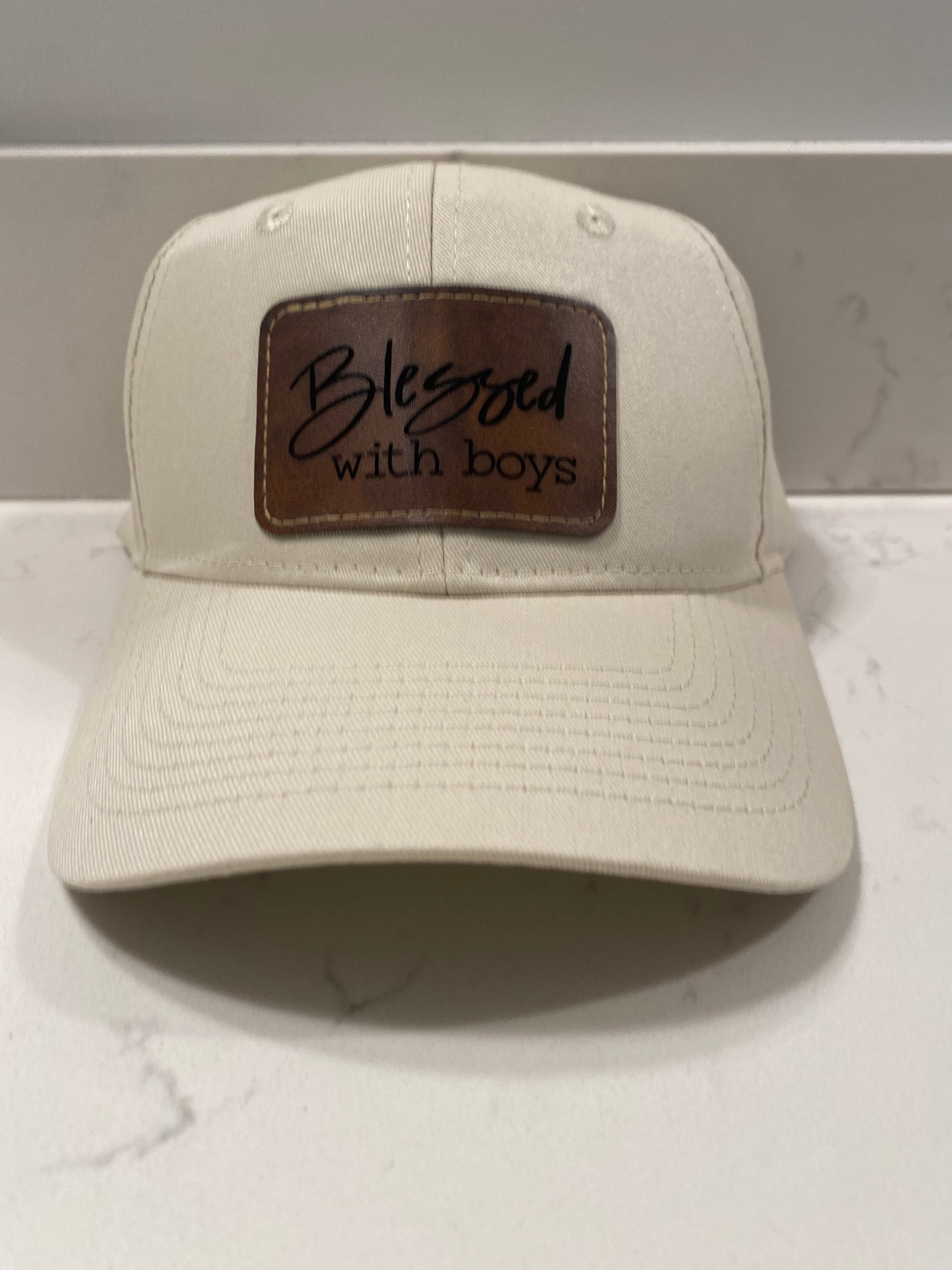 Blessed With Boys Hat