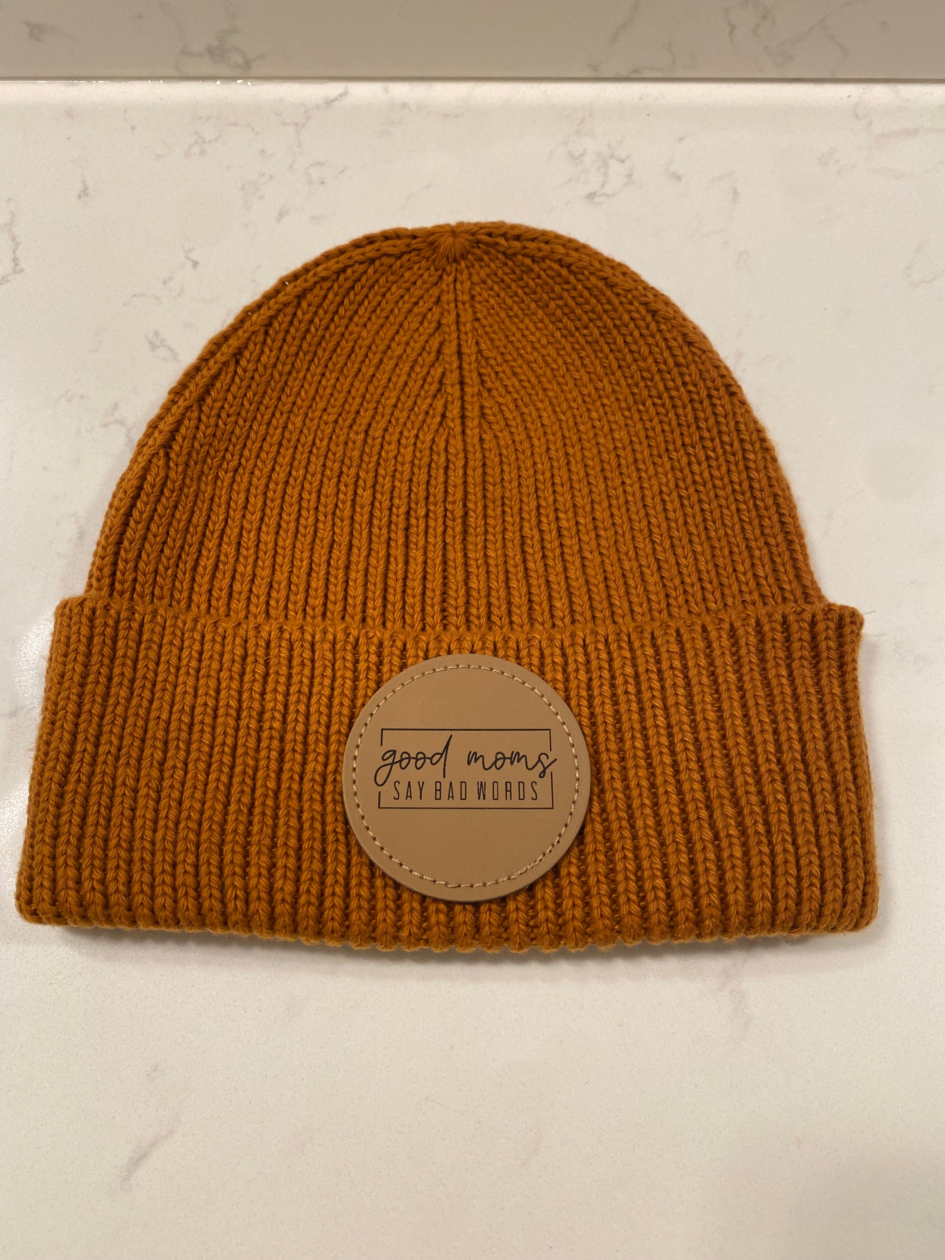 Good Moms Say Bad Words Winter Hat