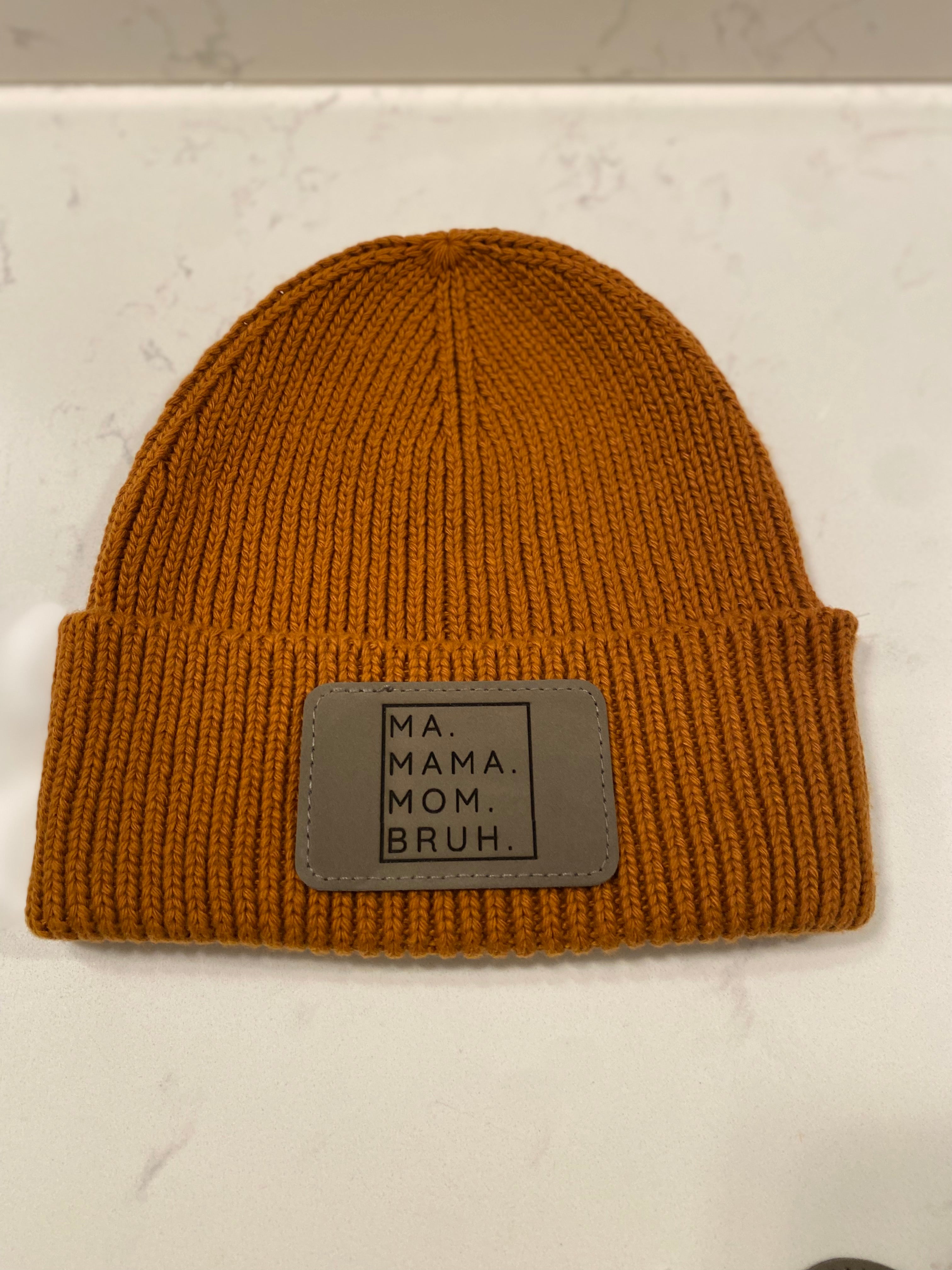 Ma Mama Mom Bruh Winter Hat