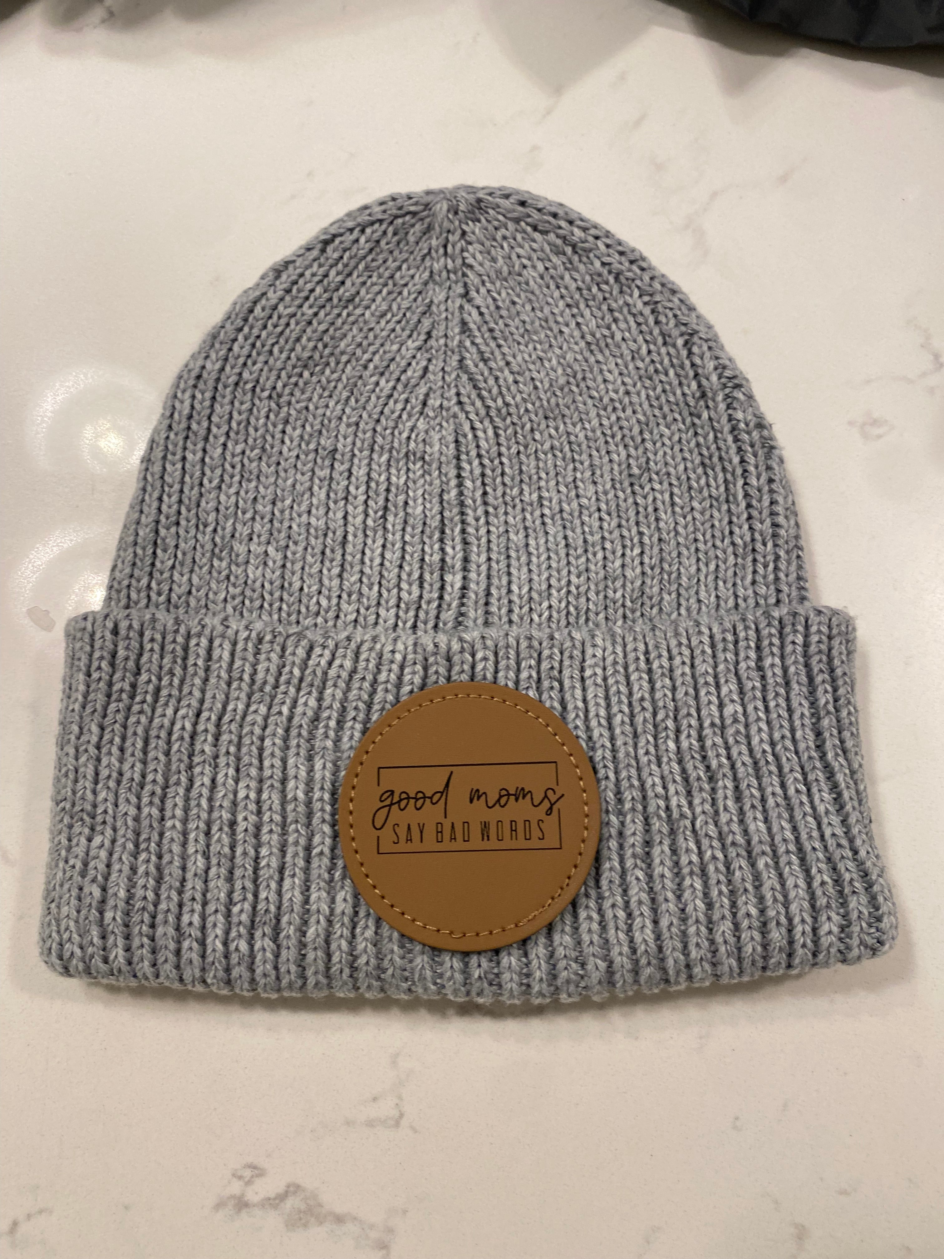Good Moms Say Bad Words Winter Hat