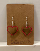 Single Heart Small Earring